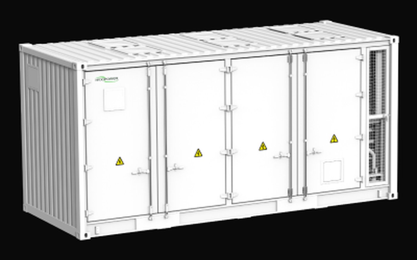 HYXI Atlas Mega containerised energy storage system, 20-foot footprint