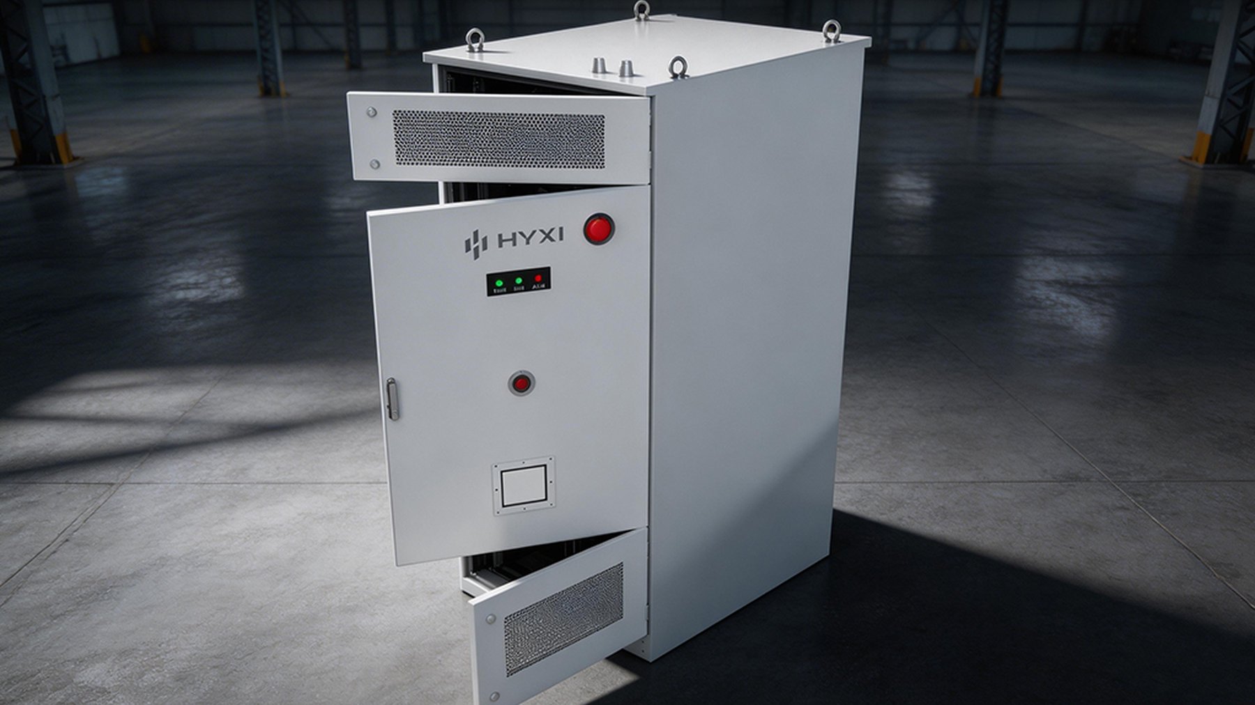 HYXI Atlas liquid-cooled commercial and industrial energy storage cabinet