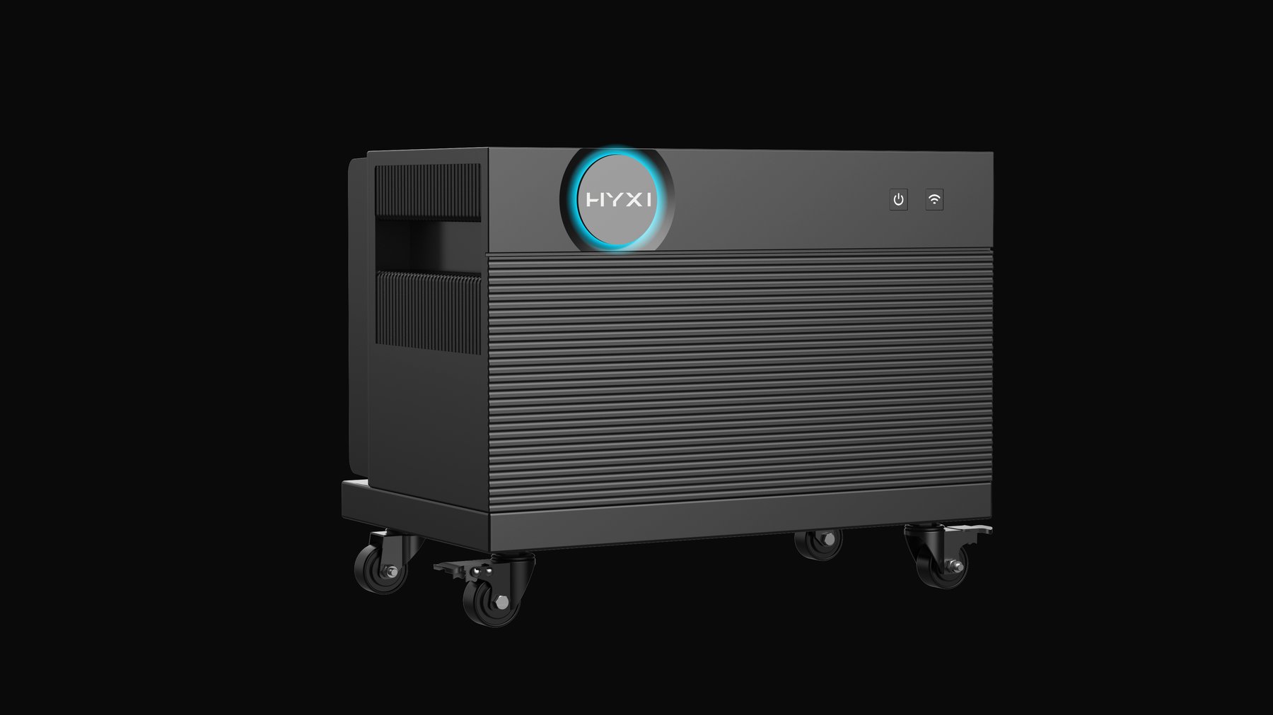 HYXI Halo 5 plug-in AC-coupled micro ESS — a 5 kWh home battery with a built-in inverter