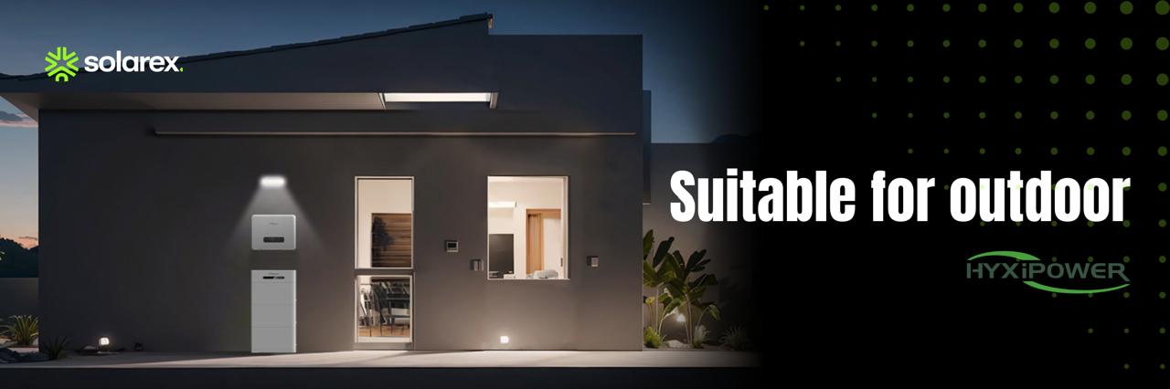 Solarex × Hyxipower outdoor energy storage installation